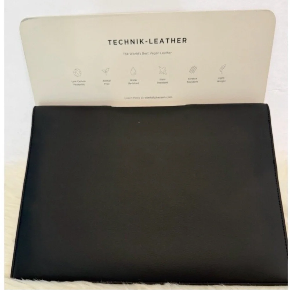 Von Holzhausen The iPad Portfolio Leather Reinvented Case 12.9 Inches Black